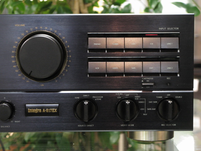 ONKYO A-817EX 名機 オンキョー A-817EX プリメインアンプ - 音遊び～オーディオのブログ その他