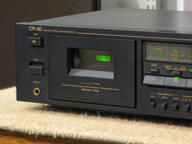 CR-40 NAKAMICHI - 中古オーディオ 高価買取・販売 ハイファイ堂