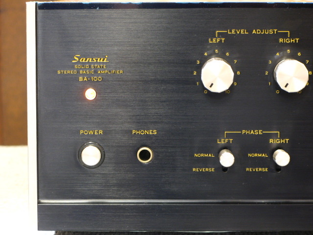 BA-100 SANSUI - 中古オーディオ 高価買取・販売 ハイファイ堂