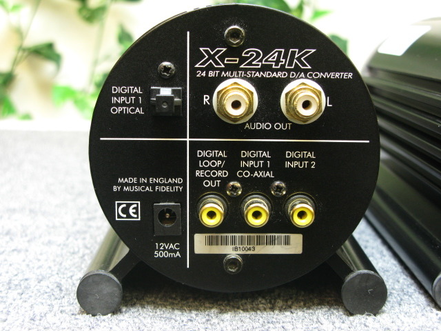 X-24K Musical Fidelity - 中古オーディオ 高価買取・販売 ハイファイ堂 X-24K Musical Fidelity - 中古オーディオ 高価買取・販売 ハイファイ堂