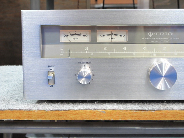 J】TRIO KA-7300 プリメインアンプ / KT-7500 FM/AMチューナー