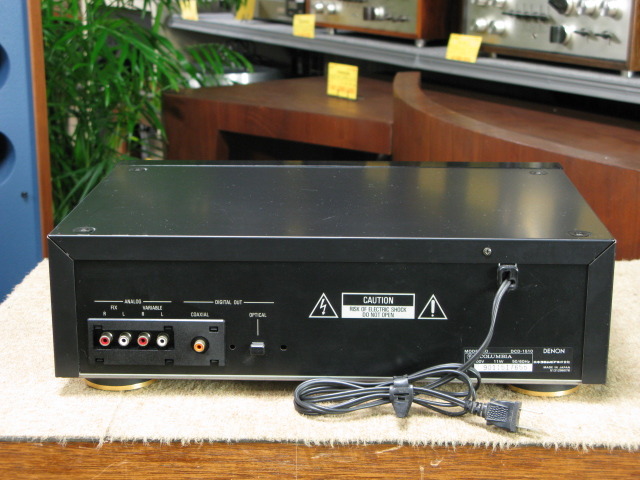 老舗名門　DENON（デノン） 高級CDプレイヤー　 DCD-1510 DENON・デノン DCD-1510 B級オーディオ・ファン