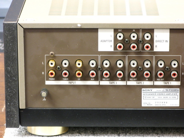 Sony アンプ TA-F333ESJ ジャンク Yahoo!オークション -「ta-f333esj」の落札相場・落札価格