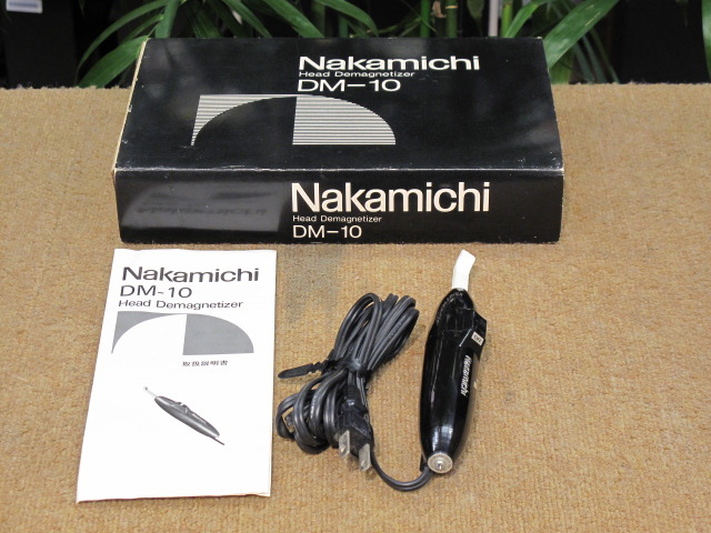 Nakamichi ナカミチ　DM-10 ヘッドデマグネタイザー　通電確認のみ Nakamichi ヘッドデマグネタイザー DM-10 Nakamichi ナカミチ DM-10