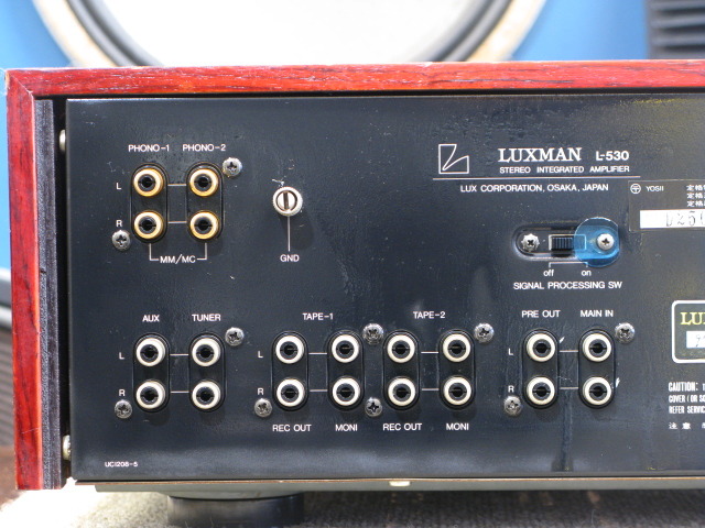 X-5】 Luxman L-530 プリメインアンプ 音出し可 接触不良 劣化 中古品 