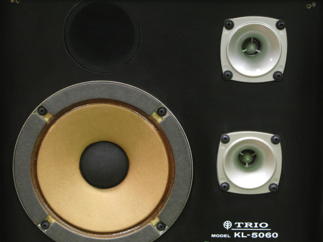 TRIO オーディオ機器 スピーカー 2個 本体のみ KL-5060A TRIO KL