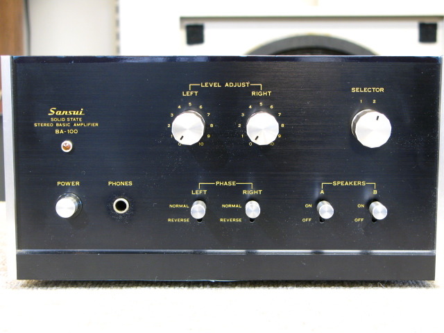 BA-100 SANSUI - 中古オーディオ 高価買取・販売 ハイファイ堂