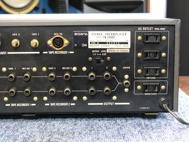 TA-2000F SONY - 中古オーディオ 高価買取・販売 ハイファイ堂