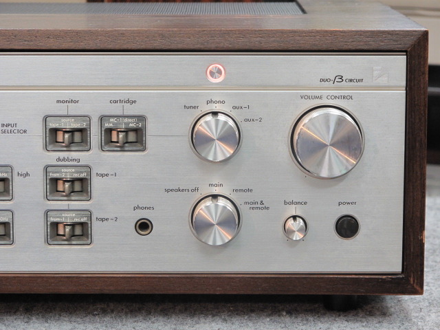 LUXMAN L-55A アンプ L-55A LUXMAN - 中古オーディオ 高価買取・販売 ハイファイ堂