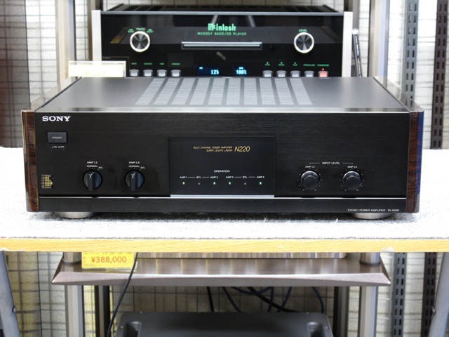 ソニーパワーアンプTA-N220 SONY TA-N220の仕様 ソニー