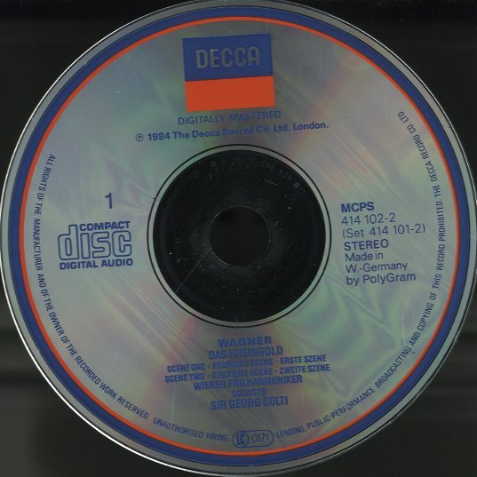 ワーグナー：楽劇「ニーベルングの指環」全曲 ワーグナー - 中古 