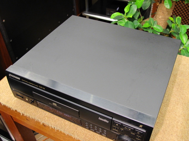 【整備済】Pioneer パイオニア CLD-O2 LDプレーヤー Pioneer パイオニア CLD-02 CD/LDプレーヤー 【中古整備品