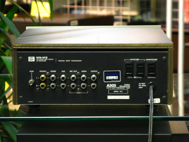 アンプ LUXKIT A505 高額買取実施中!!】LUXMAN/LUXKIT 管球式プリアンプ