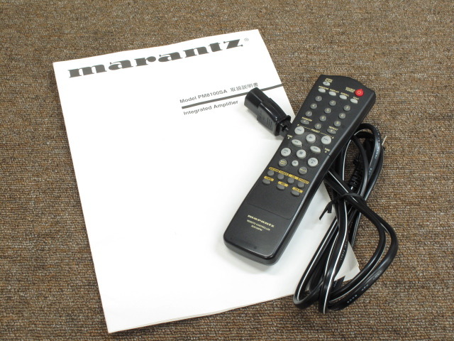 PM8100SA marantz - HiFi-Do McIntosh/JBL/audio-technica/Jeff