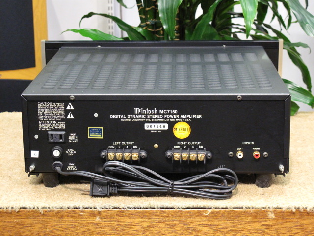 MC7150 McIntosh - 中古オーディオ 高価買取・販売 ハイファイ堂