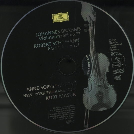 ブラームス ヴァイオリン協奏曲 シューマン ヴァイオリンとオーケストラのための幻想曲 ブラームス シューマン 中古オーディオ 高価買取 販売 ハイファイ堂