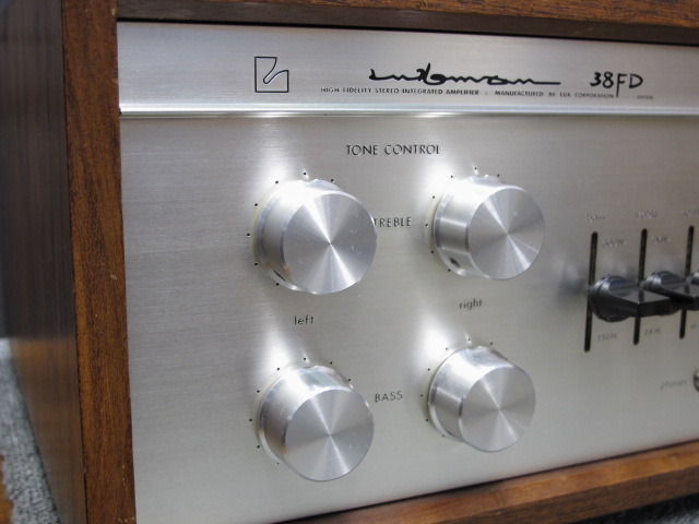整備動作品・LUXMAN　SQ38FD　市販ケーブル付き 整備動作品・LUXMAN SQ38FD 市販ケーブル付き 整備動作品・LUXMAN