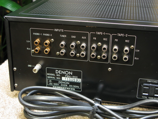 D】DENON PMA-960 プリメインアンプ デノン 107915 デンオン／デノン