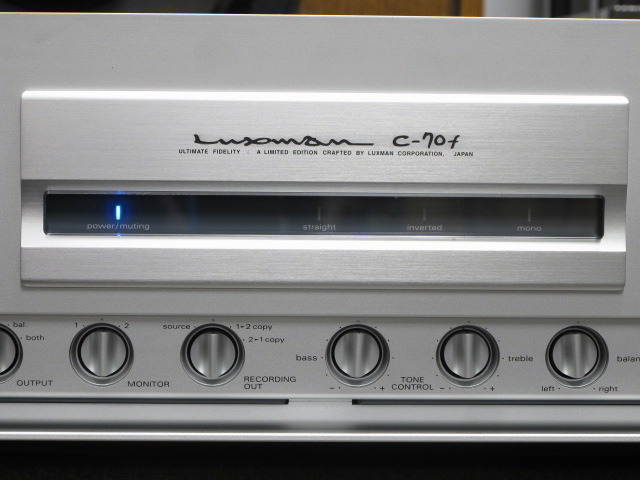 C-70f LUXMAN - HiFi-Do McIntosh/JBL/audio-technica/Jeff Rowland