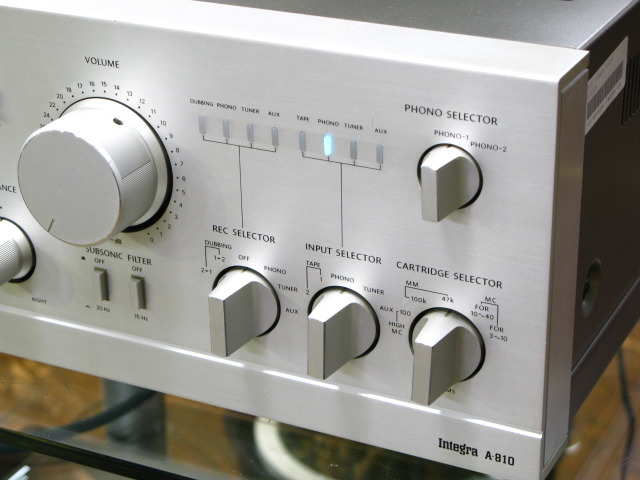 integra A-810 ONKYO - 中古オーディオ 高価買取・販売 ハイファイ堂
