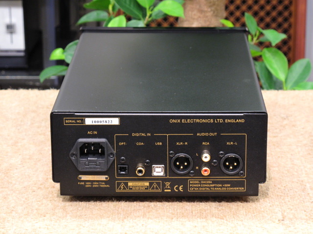 DAC-25A ONIX - 中古オーディオ 高価買取・販売 ハイファイ堂