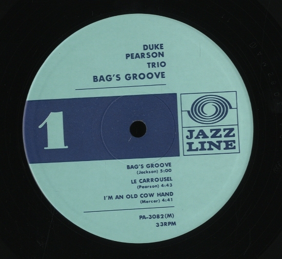 BAG'S GROOVE/DUKE PEARSON DUKE PEARSON 中古オーディオ 高価買取・販売 ハイファイ堂