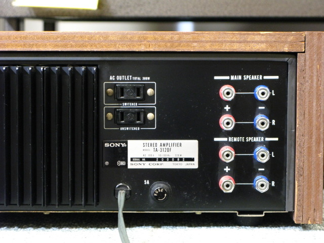 TA-3120F SONY - 中古オーディオ 高価買取・販売 ハイファイ堂
