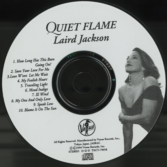 QUIET FLAME/LAIRD JACKSON LAIRD JACKSON 中古オーディオ 高価買取・販売 ハイファイ堂