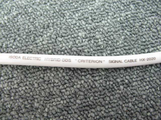 ISODA ELECTRIC HX-2020 信号ケーブル HX-2020/1.0m ISODA ELECTRIC