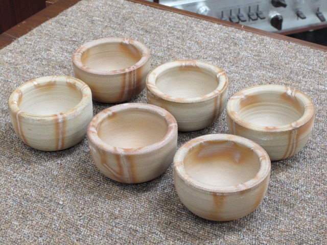 【入手困難】長谷弘工業 備前焼 インシュレーター 緋襷（ヒダスキ）4個セット 入手困難】長谷弘工業 備前焼 インシュレーター 緋襷（ヒダスキ）4個セット