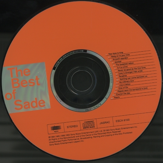 SADE ,洋楽レコード　洋楽レコード　2枚セットまとめ売り SADE / シャーデー商品一覧｜ディスクユニオン・オンライン