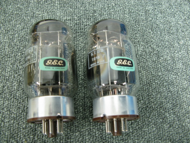 コ*エ様 G.E.C. KT88 真空管 2本セット 中古　動作品 KT88 GEC - 中古オーディオ 高価買取・販売 ハイファイ堂