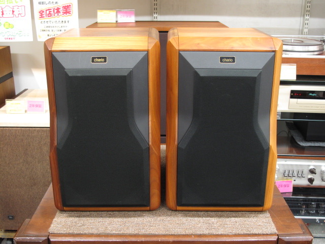 希少】Chario ACADEMY 2 チェリオ スピーカー ペア イタリア
