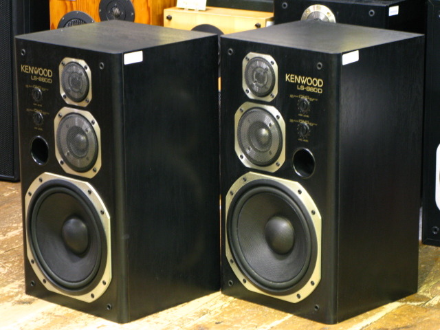 【送料無料·美品】KENWOOD LS-880D① スピーカー ペア 動作確認済 LS-880D KENWOOD - 中古オーディオ 高価買取・販売 ハイファイ堂