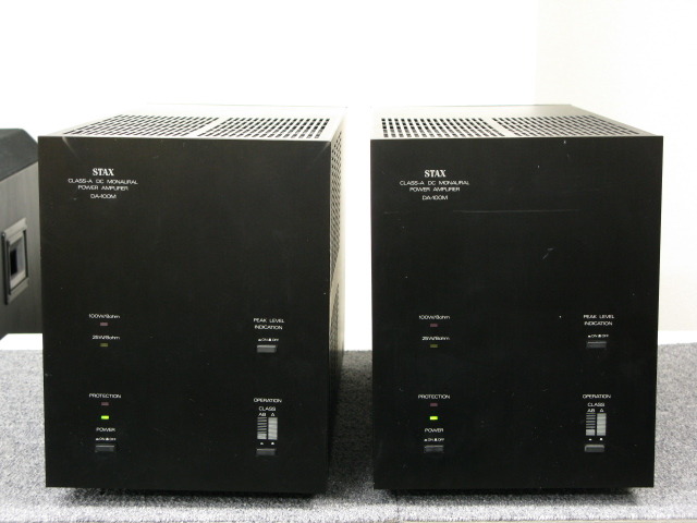 STAX DA-100M パワーアンプ スタックス ペア STAX DA-100M パワーアンプ スタックス ペア