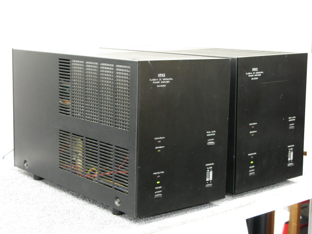 STAX DA-100M パワーアンプ スタックス ペア スタックス STAX DA-100M モノラルA級パワーアンプ ペア @22829