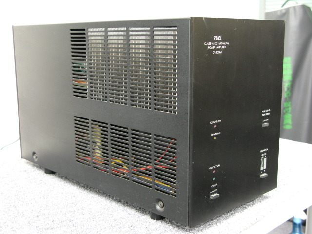 STAX DA-100M パワーアンプ スタックス ペア スタックス STAX DA-100M モノラルA級パワーアンプ ペア @22829