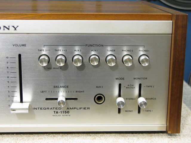 TA-1150 SONY - 中古オーディオ 高価買取・販売 ハイファイ堂