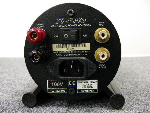 X-A50 MUSICAL FIDELITY - 中古オーディオ 高価買取・販売 ハイファイ堂