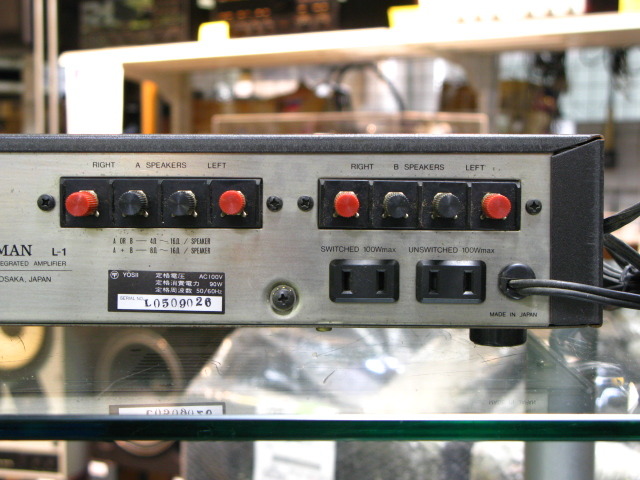 [ジャンク品] ラックスマン　プリメインアンプ　luxman L-1 アバックWEB-SHOP / 【中古】LUXMAN L-505S-特【コード01-09216