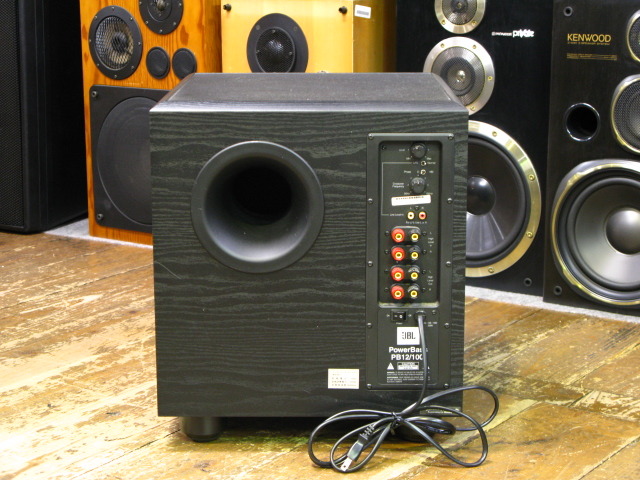 JBL PB12/100 サブウーファー 動作確認済み。良い品。 JBL PB12/100 アンプ内蔵サブウーファー 正規品 @29180 / 中古
