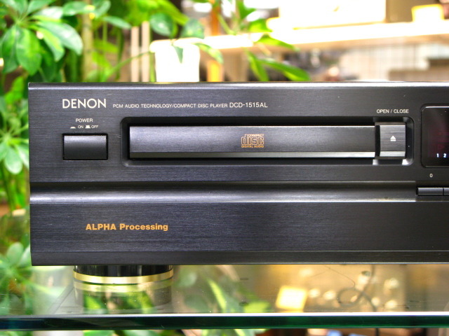 DENON DCD-1515AL CDプレーヤー CDデッキ デノン ブラック DENON（デノン） DENON DCD-1515AL 〓 DENON Museum品 フルサイズCD