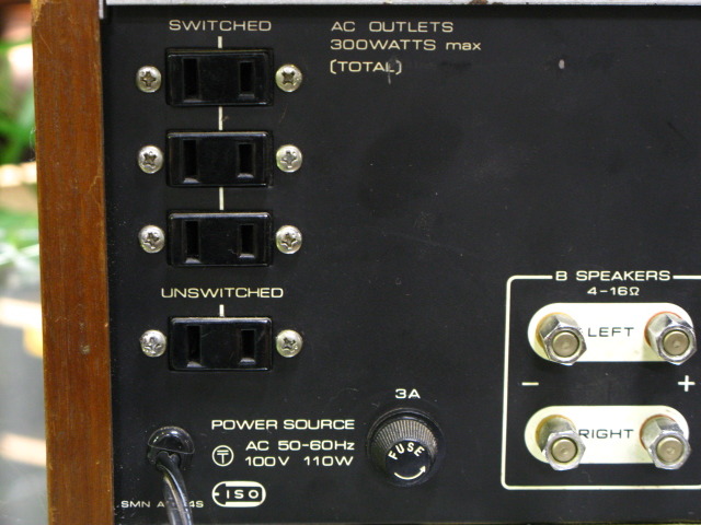 N*i様 Technics SU-50A 通電OK 木製ケース付 Bランク Technics SU-50 A | hifi-wiki.com