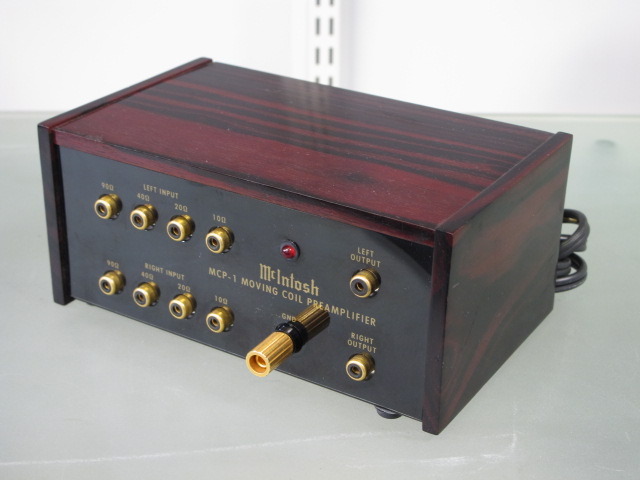 McIntosh マッキントッシュ MCP-1 MCヘッドアンプ 昇圧トランス 昇圧トランス/MCヘッドアンプ | Joshin webショップ 通販