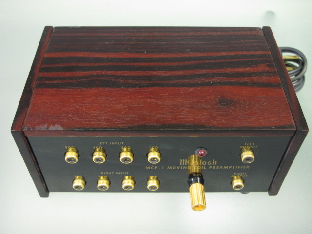 McIntosh マッキントッシュ MCP-1 MCヘッドアンプ 昇圧トランス MCP-1 McIntosh - 中古オーディオ 高価買取・販売 ハイファイ堂