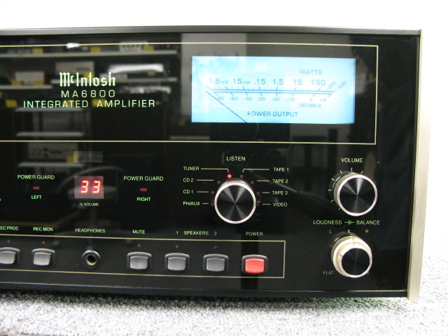MA6800 McIntosh - HiFi-Do McIntosh/JBL/audio-technica/Jeff Rowland