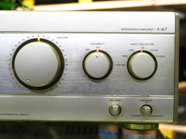 A-α7 SANSUI - 中古オーディオ 高価買取・販売 ハイファイ堂