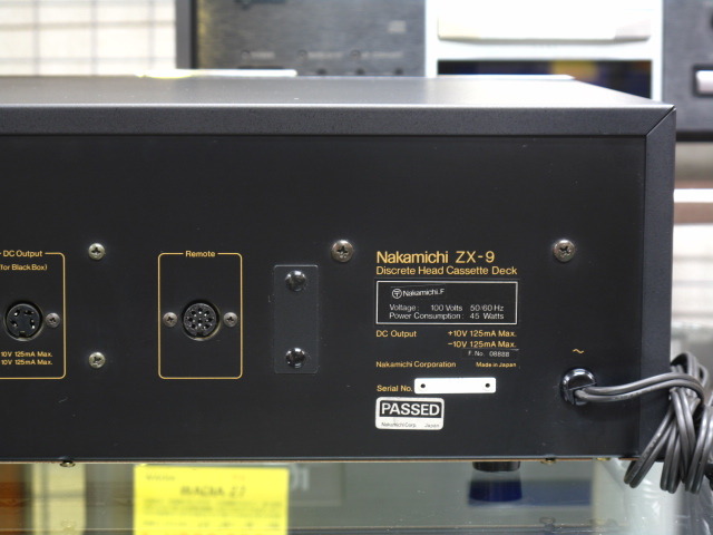 ZX-9 NAKAMICHI - 中古オーディオ 高価買取・販売 ハイファイ堂