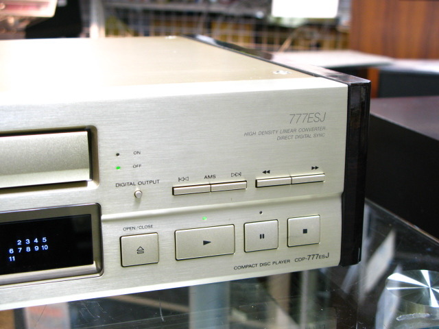 CDP-777ESJ SONY - 中古オーディオ 高価買取・販売 ハイファイ堂
