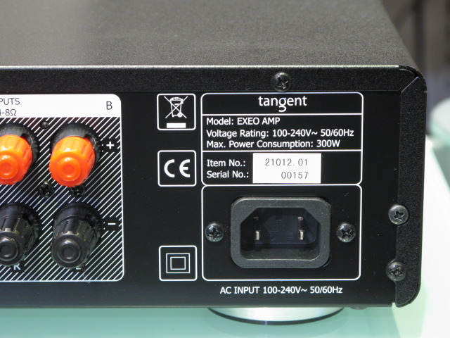 EXEO AMP TANGENT - 中古オーディオ 高価買取・販売 ハイファイ堂